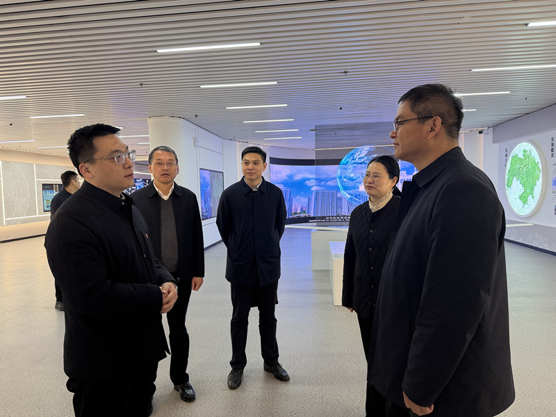 省直机关团工委盛志伟一行来我院参观指导